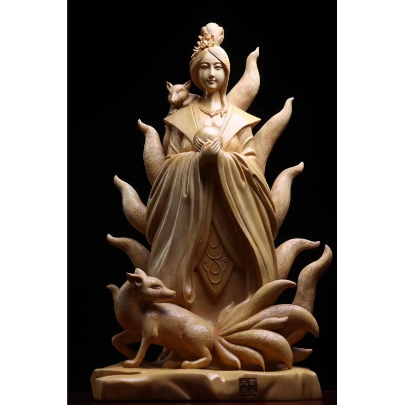 Fox Lady Statue