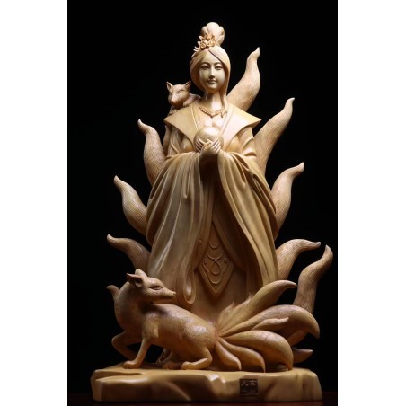 Fox Lady Statue